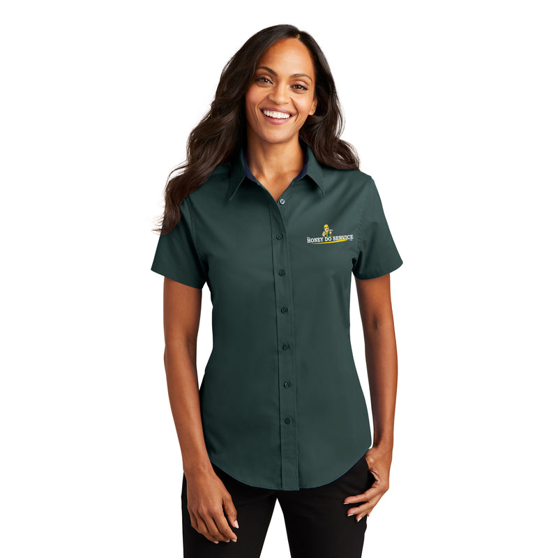 Women's Short Sleeve Dress Shirt